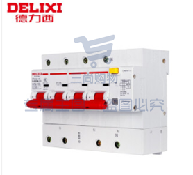 德力西电气(DELIXI ELECTRIC)DZ47SLES-4P-C32-30mA-AC型