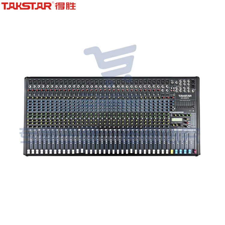 得胜(TAKSTAR)XR-3400FX 34路模拟调音台 用于商业演出大型集会户外等场合