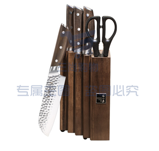张小泉 锋悦系列六件刀具套装 套刀 菜刀套装D31430100
