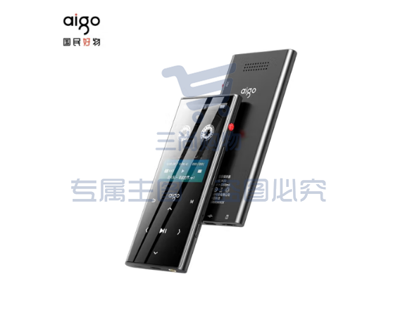爱国者aigo 2.4英寸蓝牙音乐MP3/MP4播放器随身听学生听歌神器英语听力mp5播放器 无损HIFi 触摸按键M10 16G