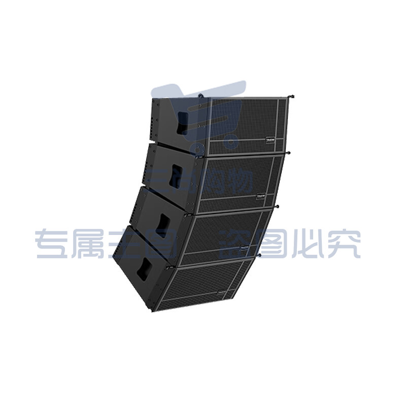 得胜 (TAKSTAR)ECA-102 双十寸线性阵列音箱 防水防潮抗腐蚀 频响范围宽穿透力强 中小型宴会厅多功能厅大型会议室