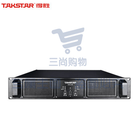 得胜(TAKSTAR)EKA-3N 定压定阻功放机 双通道专业功率放大器 高保真HIFI立体声纯后级功放