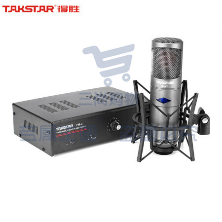 得胜(TAKSTAR) CM-450-L电子管电容麦克风直播设备手机声卡套装电脑录音棚电台话筒