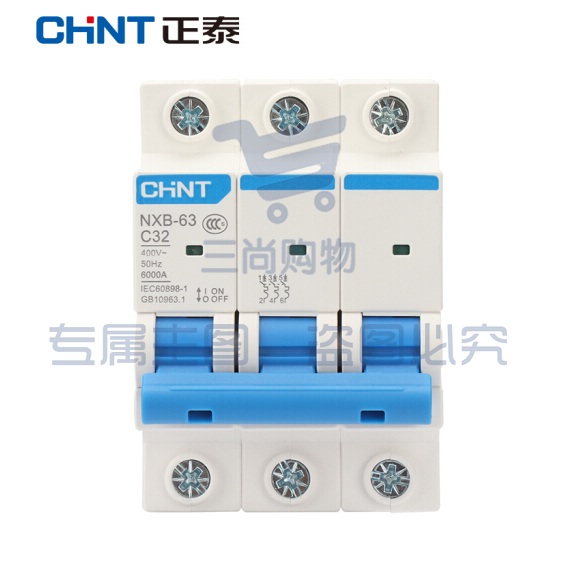 正泰 CHNT 昆仑 NXB-63 3P 32A 断路器开关