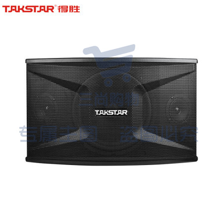得胜(TAKSTAR)EKT-10L卡包音箱 家用卡拉OK会议室卡包音箱(对) 黑色