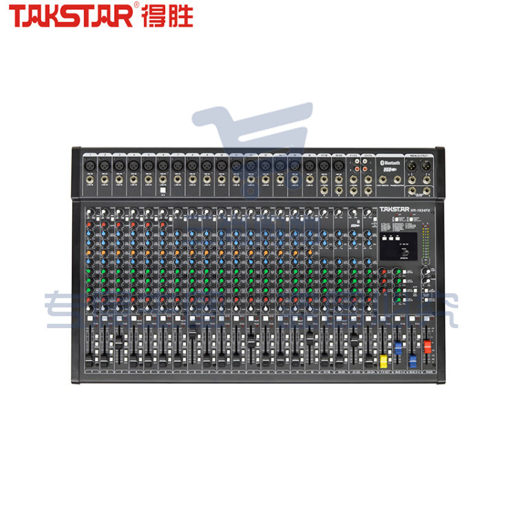 得胜(TAKSTAR) XR-1824FX 24路模拟调音台 音视频会议商业演出大型集会户外