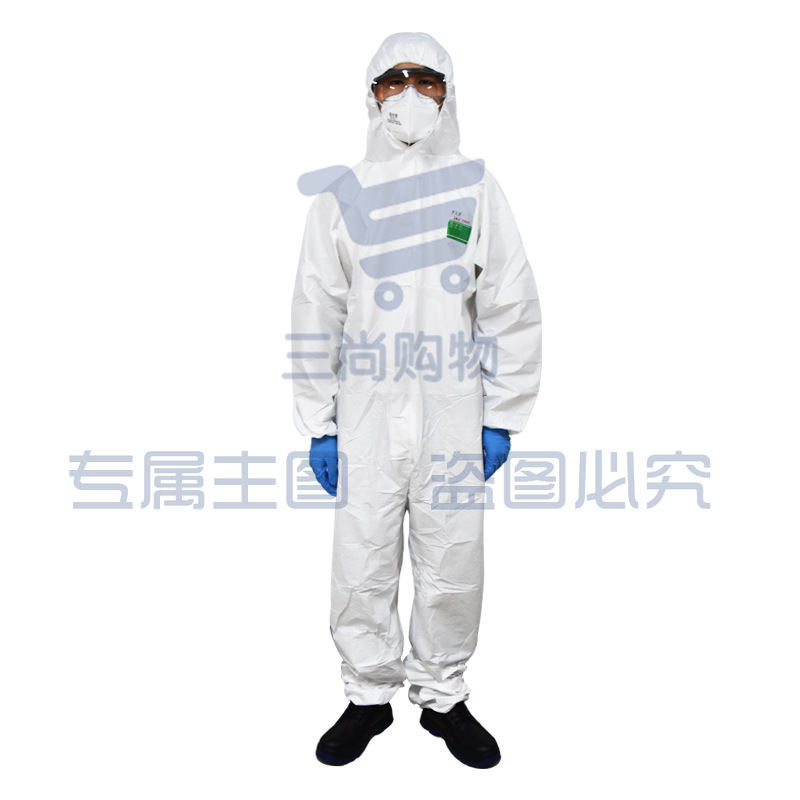 君御GAJ1000一次性防护服D级防静电防尘服5,6类化学防护服喷漆服