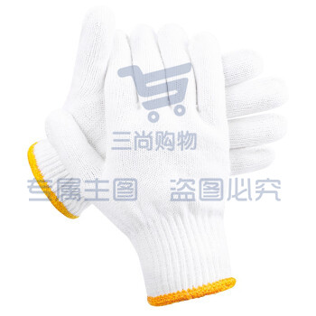 线手套 棉线手套劳保手套司机手套漂白手套劳保防护手套 棉纱手套
