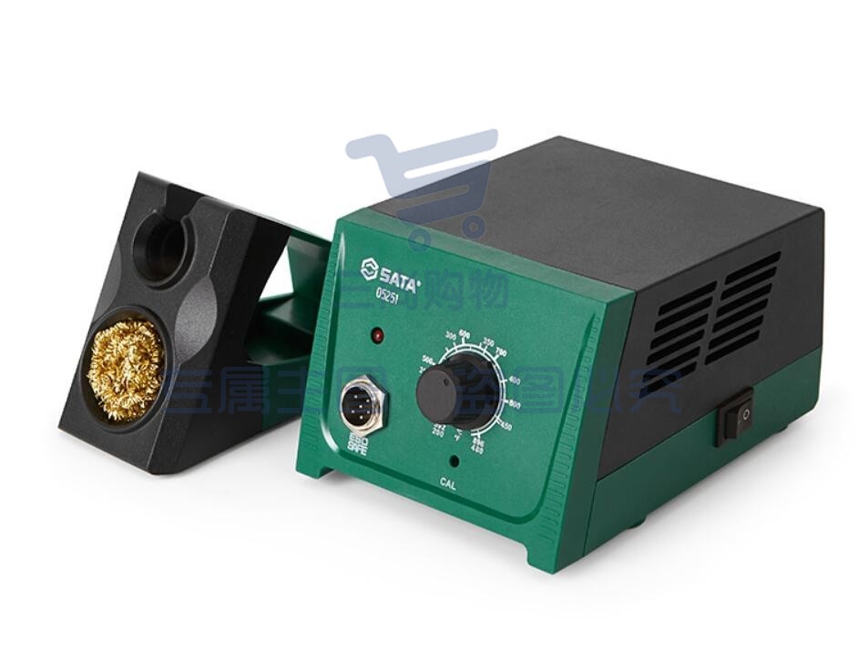 世达(SATA) 工具电烙铁65W恒温焊台可调温家用维修焊接工具 05251