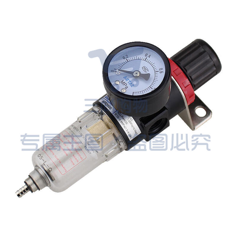 亚德客(AirTAC) AFR20001气源处理元件,过滤减压阀(附表,附支架)