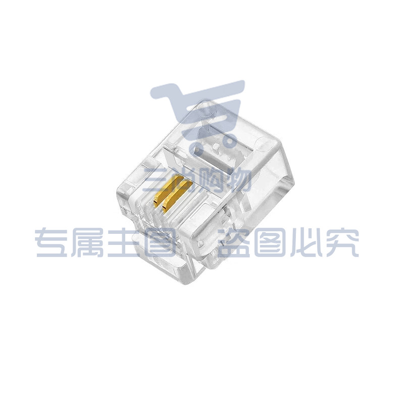 巨联 二芯(6P2C) 水晶头