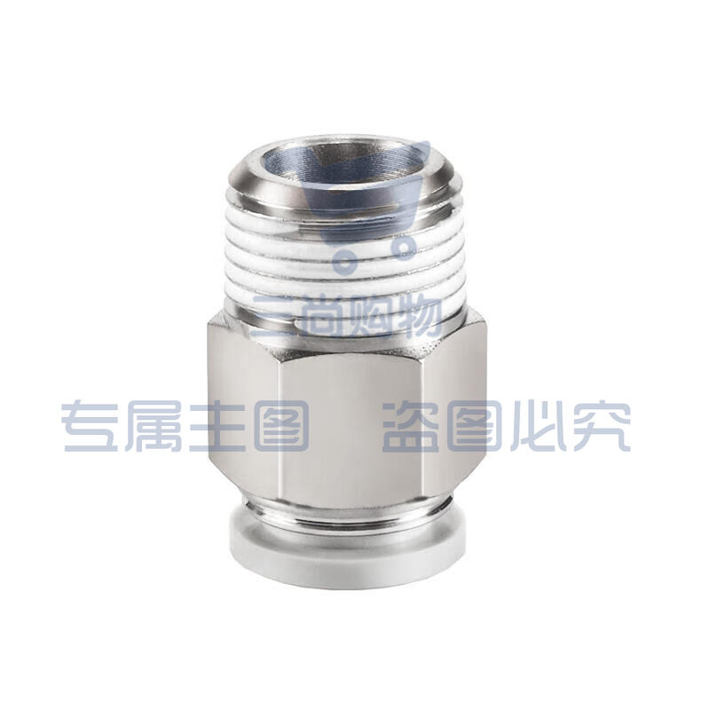 亚德客(AirTAC) X-APC1002外螺纹管接头,直通型【螺纹1/4