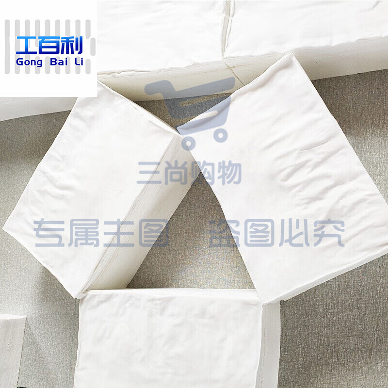 工业抹布 吸油棉布 碎布头 碎抹布 白大片 25Kg/包