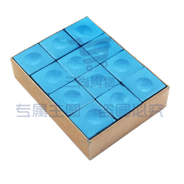 台球杆 巧克粉 桌球壳粉巧粉 台球配件用品