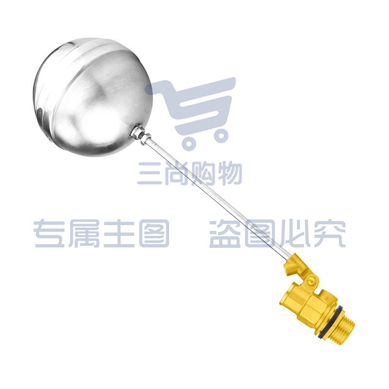 4分加长丝扣不锈钢浮球阀