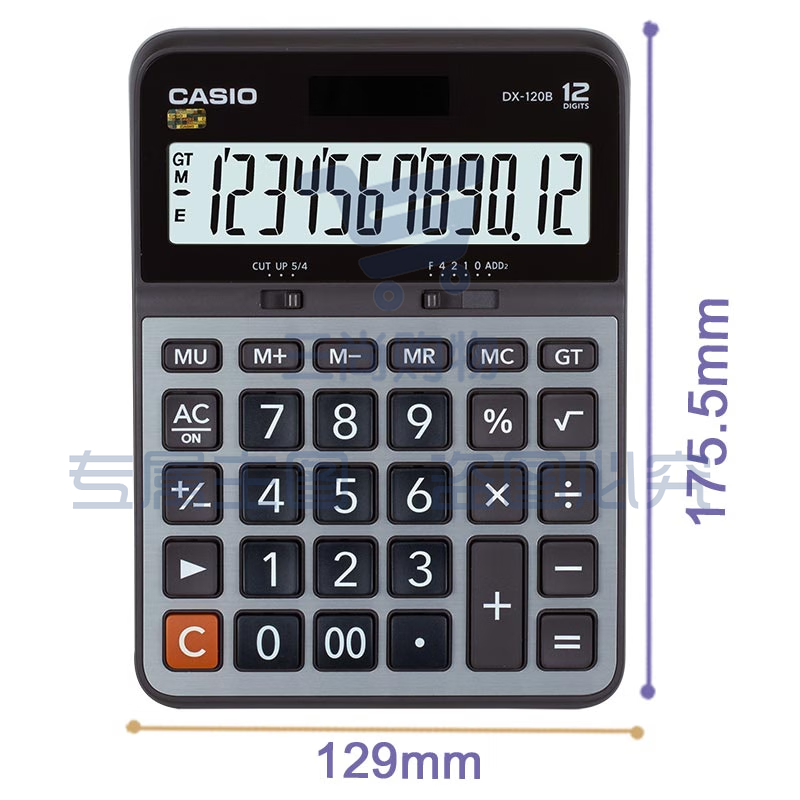 卡西欧 DX-120B 计算器 (单位：个)