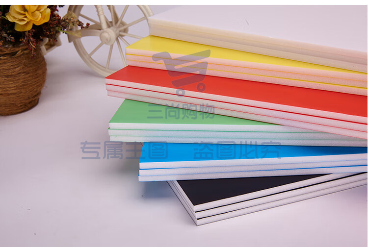 KT板 泡沫板 DIY 模型飞机翅膀 手工材料(蓝，红，黑，绿，白颜色备注)