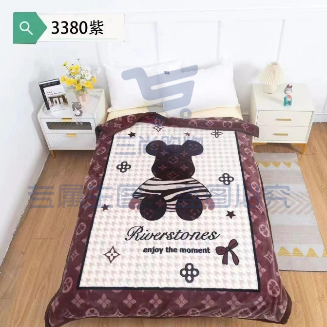 单人加厚法兰绒毛毯150mm*200mm