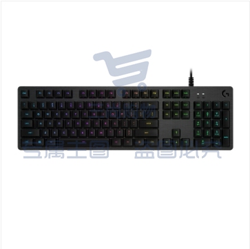罗技G512 CARBON RGB 机械游戏键盘（GX Red Linear）全尺寸吃鸡专用绝地求生发光背光L轴（红轴手感）
