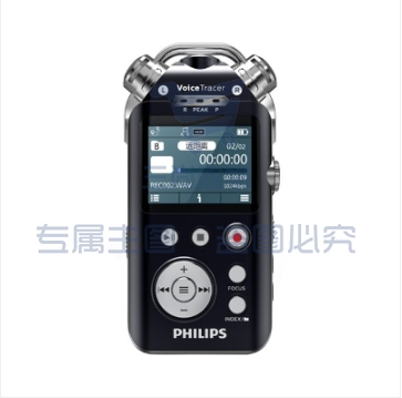 飞利浦(Philips) VTR7800 16G 录音笔 黑色(单位：支)  