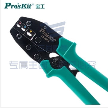 宝工(Pro'sKit)CP-301H绝缘端子Y.O棘轮压接钳 压线钳 0.5~6.0mm2