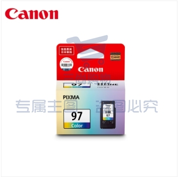 佳能（Canon)原装CL-97彩色墨盒适用E568/E568R打印机墨水（300页）5盒起售