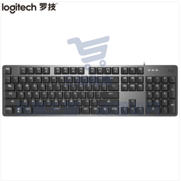  罗技（Logitech）K845 机械键盘 有线键盘 办公键盘 全尺寸 单光 黑色 TTC轴 红轴