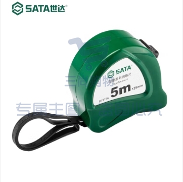 世达(SATA) 凯隆系列3米钢卷尺 卷尺5m 盒尺 伸缩尺 测量工具 5Mx19MM 91314A