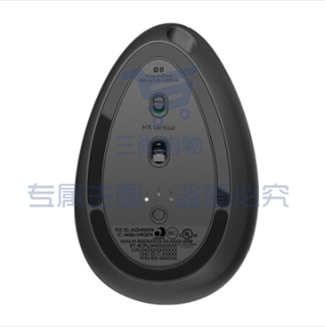 罗技 Logitech 无线蓝牙鼠标 MX Vertical 无线+蓝牙-优联双模式 (黑色) 垂直鼠标