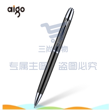 （aigo）笔形录音笔 R6688 16G 智能专业微型高清远距降噪便携 学习会议采访执法取证隐形录音器 黑色（艺元电子@本地化随时上门服务）
