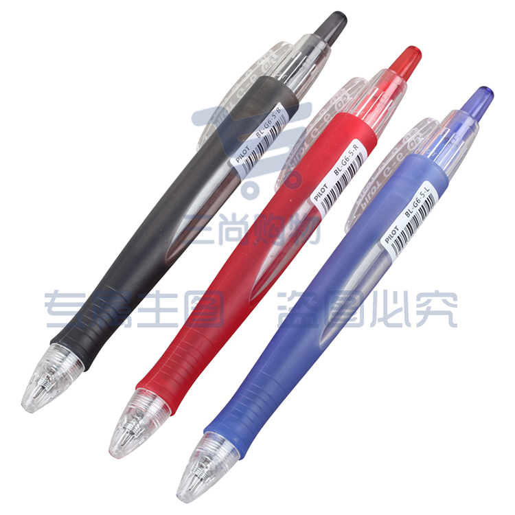 百乐 中性笔BL-G6-5R 0.5mm红色
