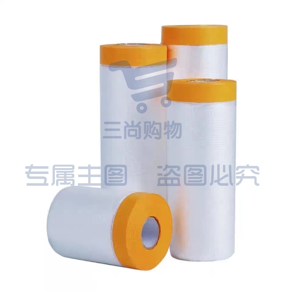 防尘膜装修油漆保护膜遮盖防灰尘塑料膜家具一次性防尘罩盖布防水2.4m*20m
