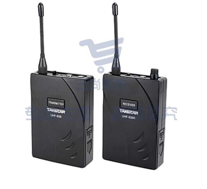得胜(TAKSTAR) UHF-938无线讲解器一对多导览系统导游同声传译多媒体教学工厂讲解 UHF-938标配