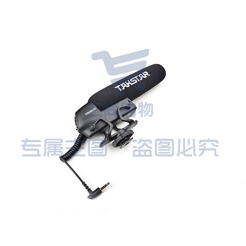 得胜 TAKSTAR  SGC-600 DV拾音麦克风 黑色 计价单位:个