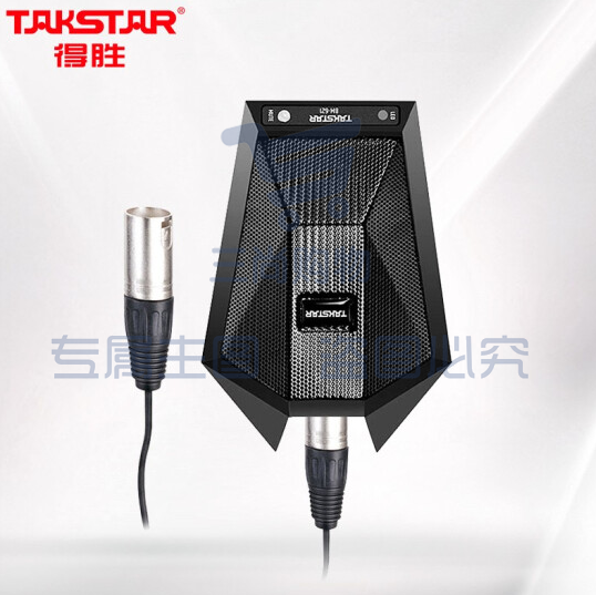 得胜(TAKSTAR)BM-621界面麦克风 会议教学桌面语音专业录音麦克风电容话筒