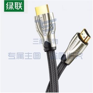 绿联 UGREEN 11195 HDMI高清线2.0版 HD102 3D信号音视频线 4K数字高清线 圆线 10米