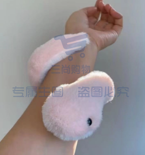 可爱小粉蛇玩偶毛绒玩具公仔 10个