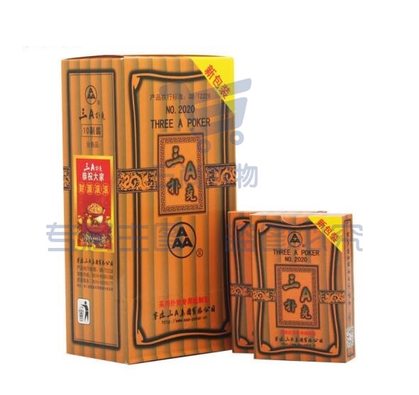 三A扑克牌(10副每盒 整盒起售)