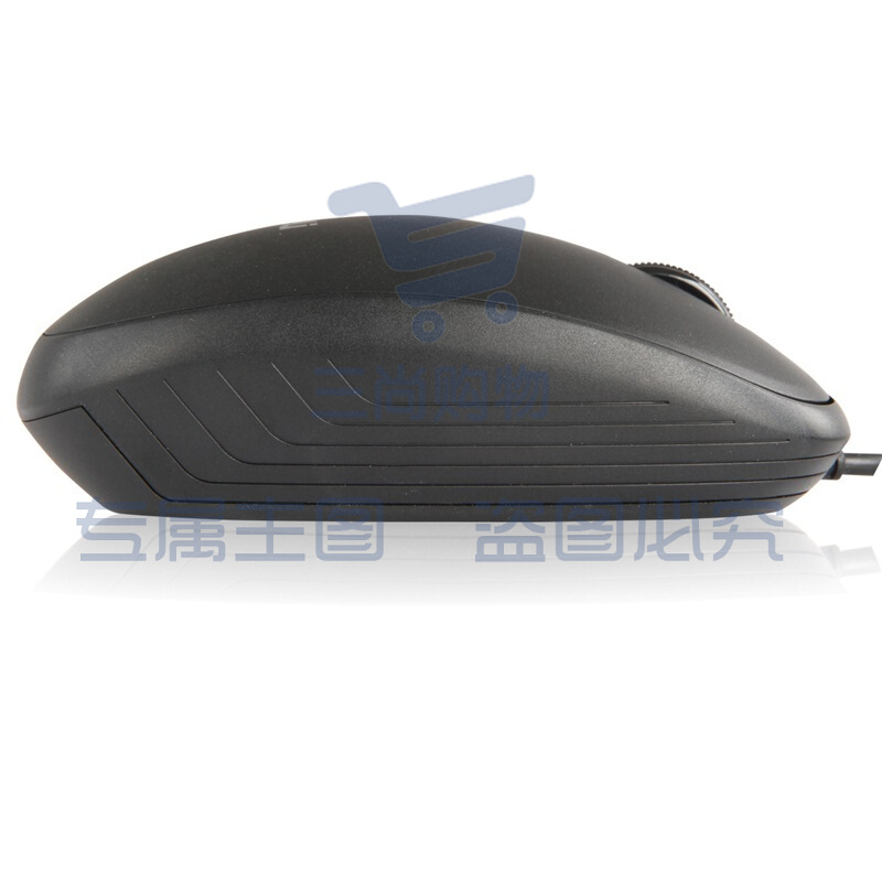 得力(deli) 3715 USB有线鼠标 光感灵敏办公鼠标 即插即用 经典雅黑.