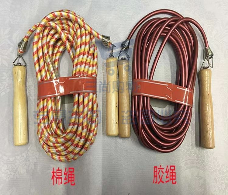 儿童成人长绳 群体跳绳
