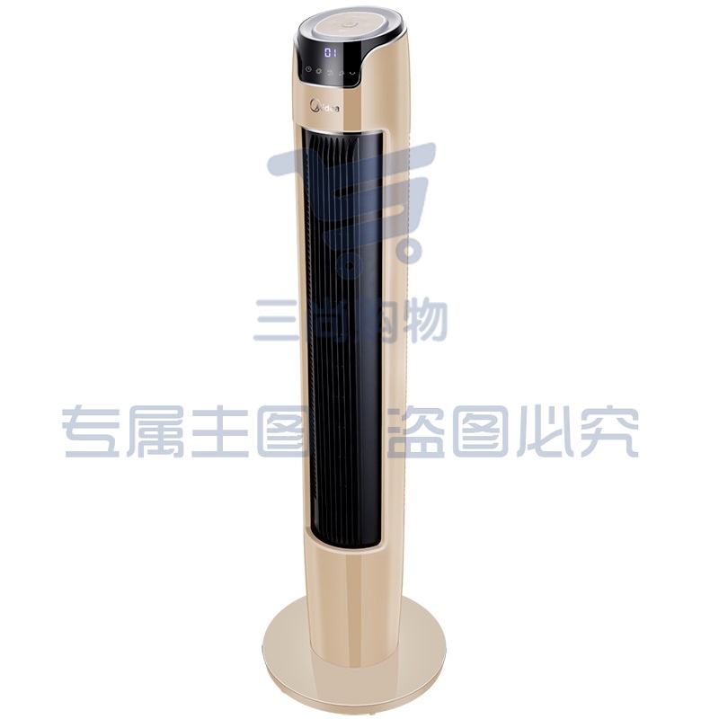 美的（Midea）FZ10-16BR 易拆洗内旋式遥控塔扇/电风扇/无叶风扇