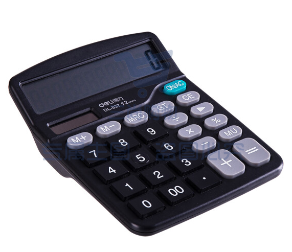 得力 计算器 837