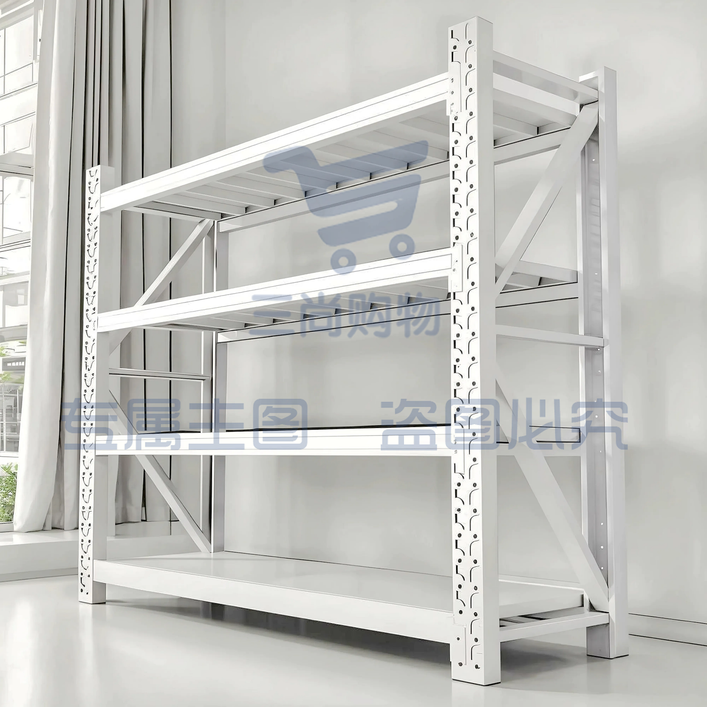 货架多层置物架储物间家庭货物架快递仓储重型仓库超强承重铁架子